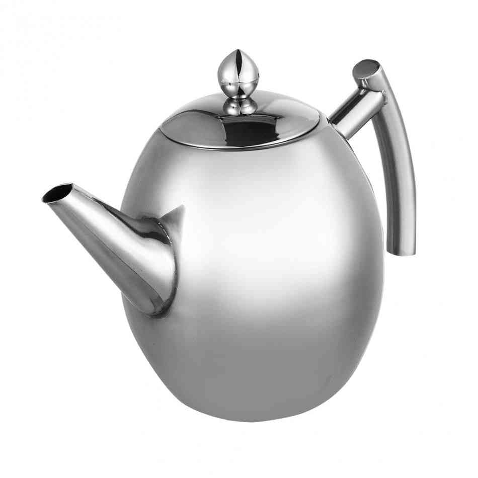 Stainless Steel Teapot Coffee Pot, Water Kettle With Filter