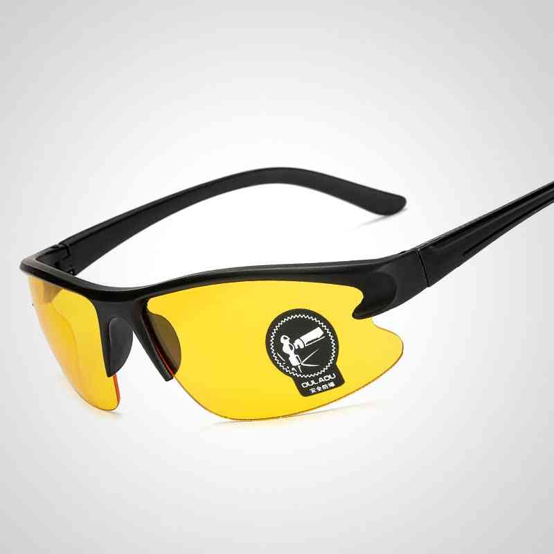 Outdoor Sport- Yellow Lens, Night Vision, Eyewear Glasses