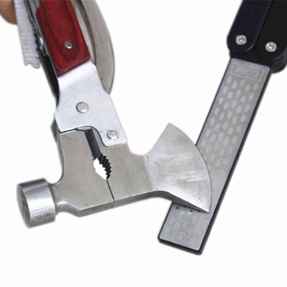 Double-sided Folded Pocket Sharpener Diamond Knife