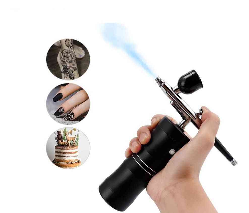 Portable- Cordless Spray Pump, Gen Pen Air Compressor, Brush Set