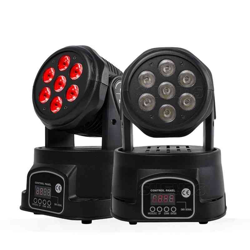 6-in-1 Rgbwa+uv, Moving Head Light, Outlet Led