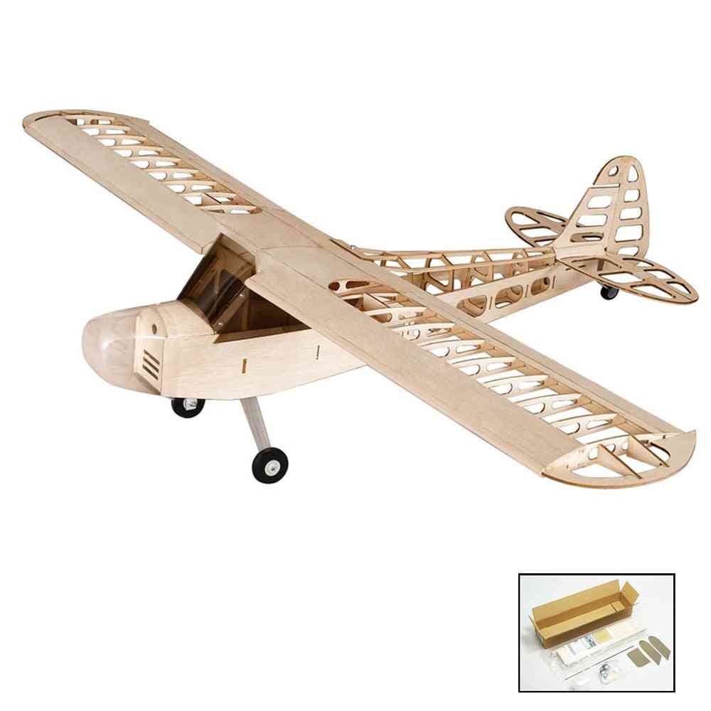 DIY flygande modell, trä RC flygplan fjärrkontroll