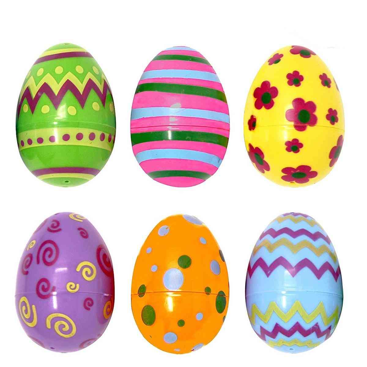 Colorful Plastic Easter Eggs