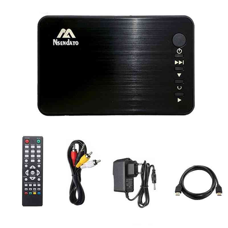 Multimedia Player Autoplay Usb External Hdd Media Player With Hd Cable