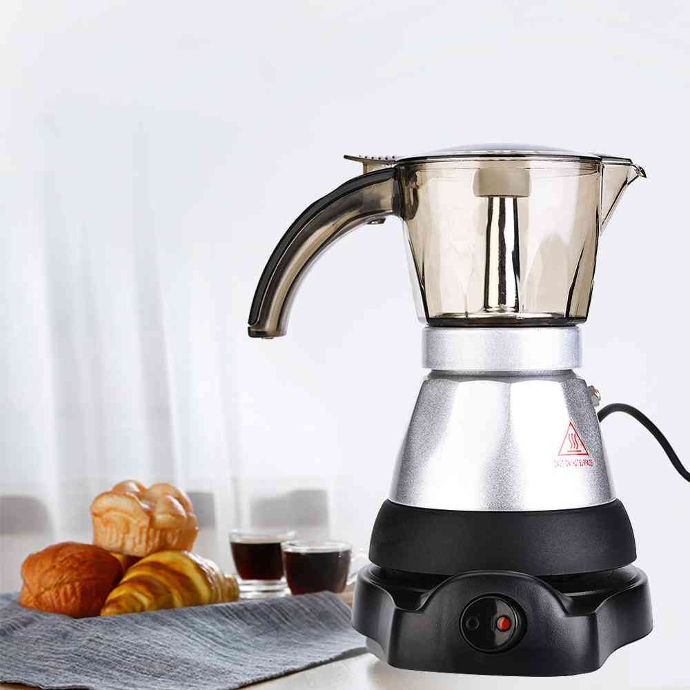 Espresso Maker Electric Italian Coffee Top Moka Pot