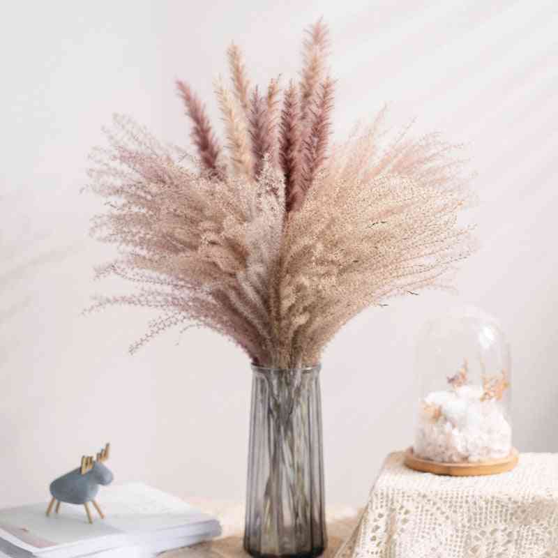 Real Dried Reed Flowers Bouquet