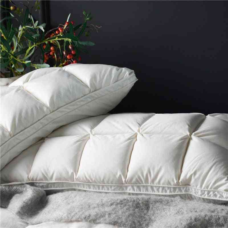 Premium High End Natural Goose Down Pillows For Sleeping