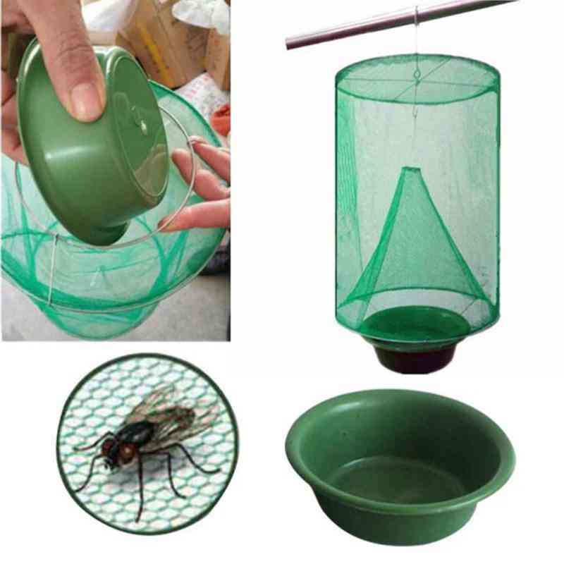 Reusable Hanging Folding Fly Insect Trap Cage Net
