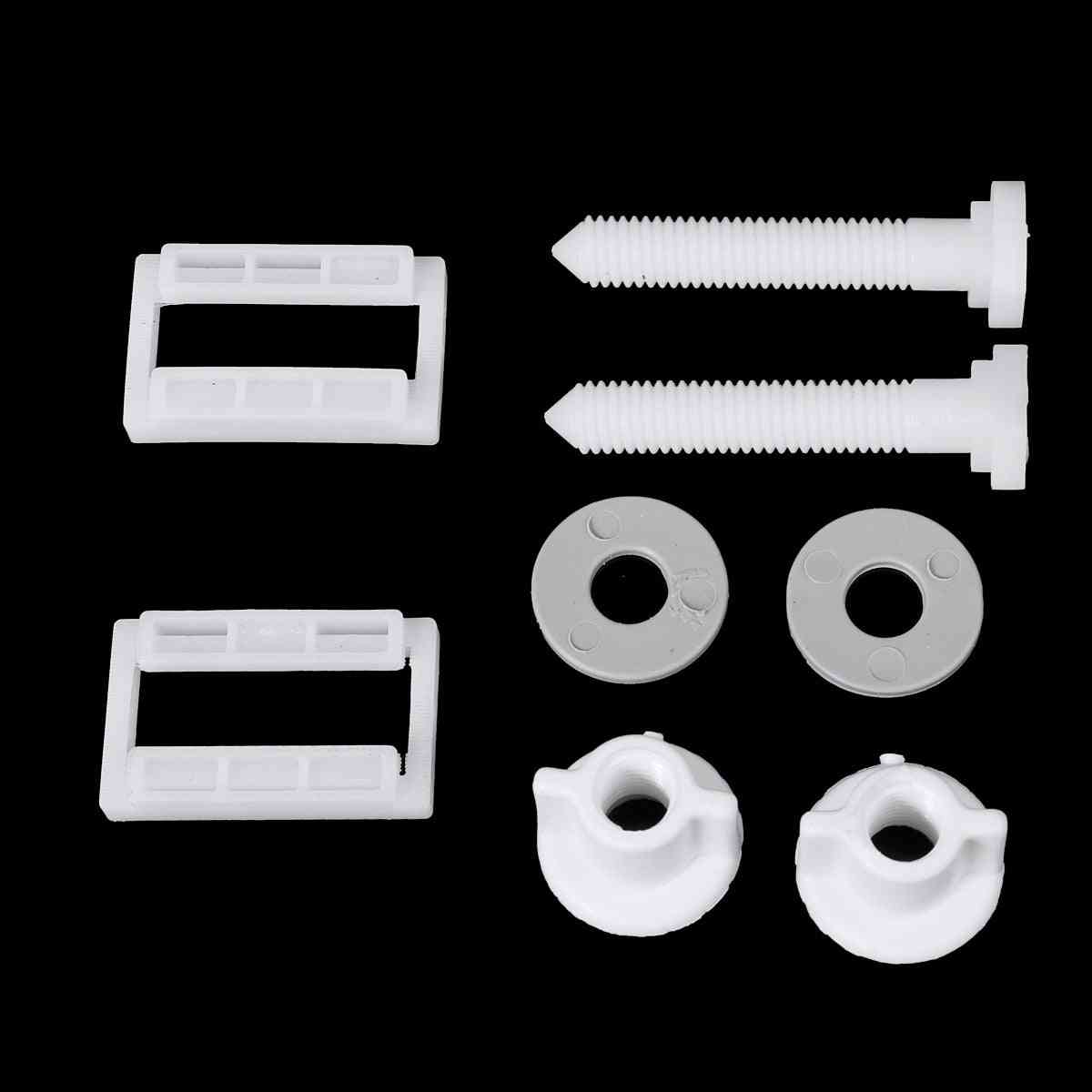 Toilet Seat Hinge Bolts Replacement Screws Fixing Fitting Kit
