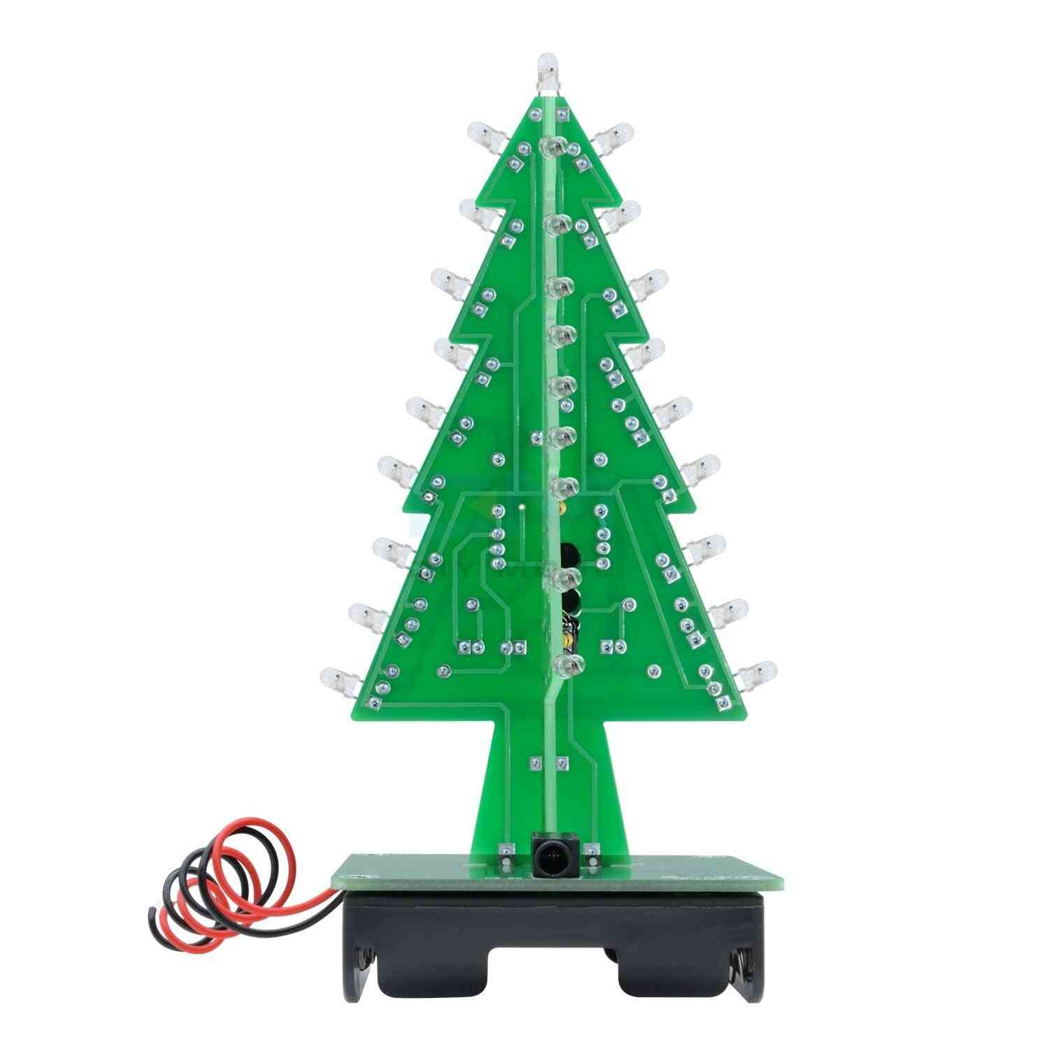 Color Light Flash Led Circuit Christmas Trees