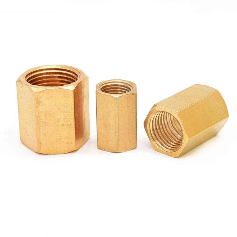 Brass Copper Hose Pipe Fitting Hex Coupling Coupler Fast Connetor