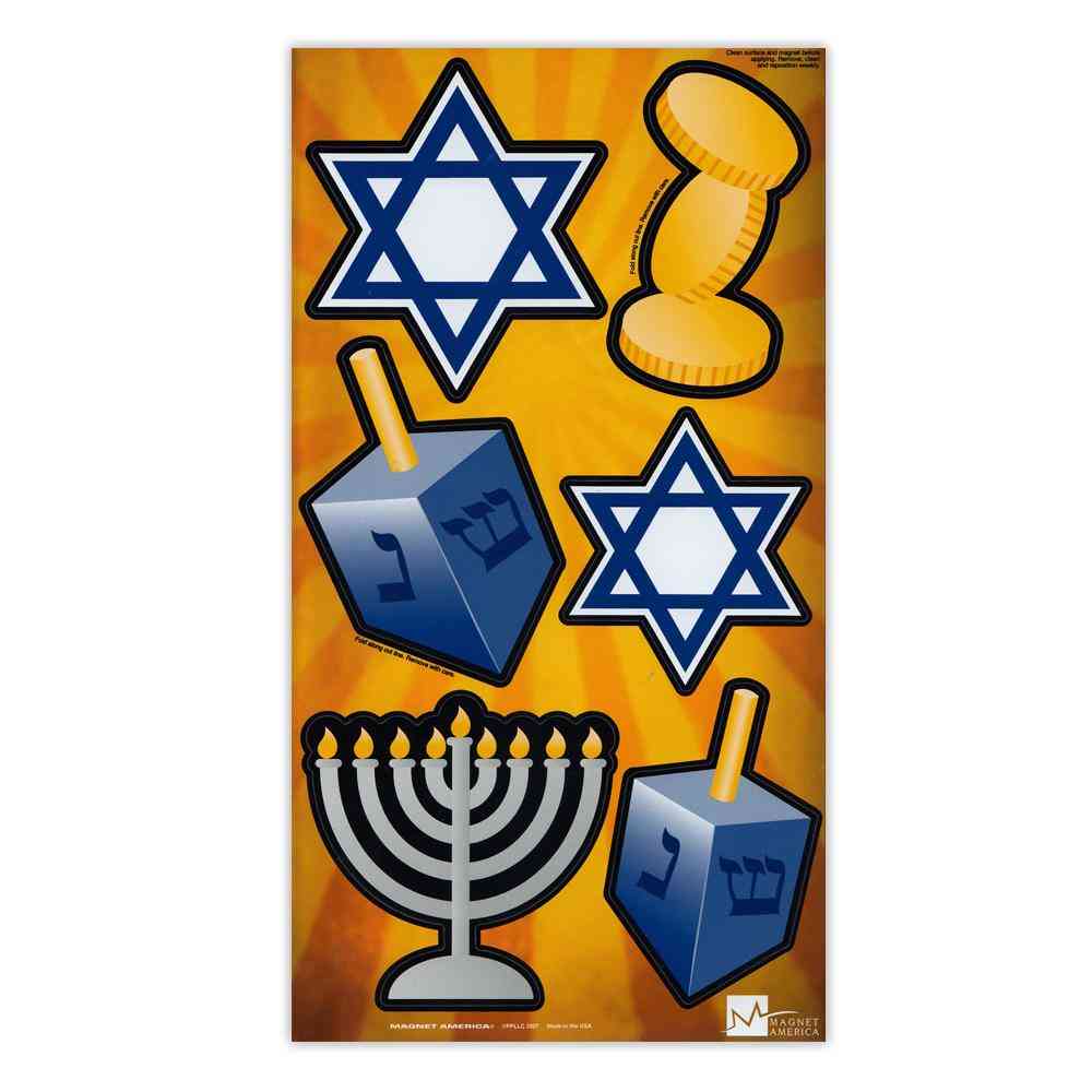 Magneti, pacchetto di magneti, set da 6, hanukkah, da 2