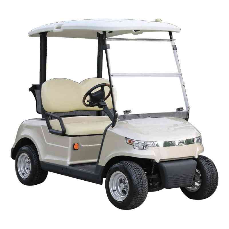 2-seat Open Golf Course Reception Car Park Scenic Spot Sightseeing Golf Buggy Four-wheel Electric Cruise Car