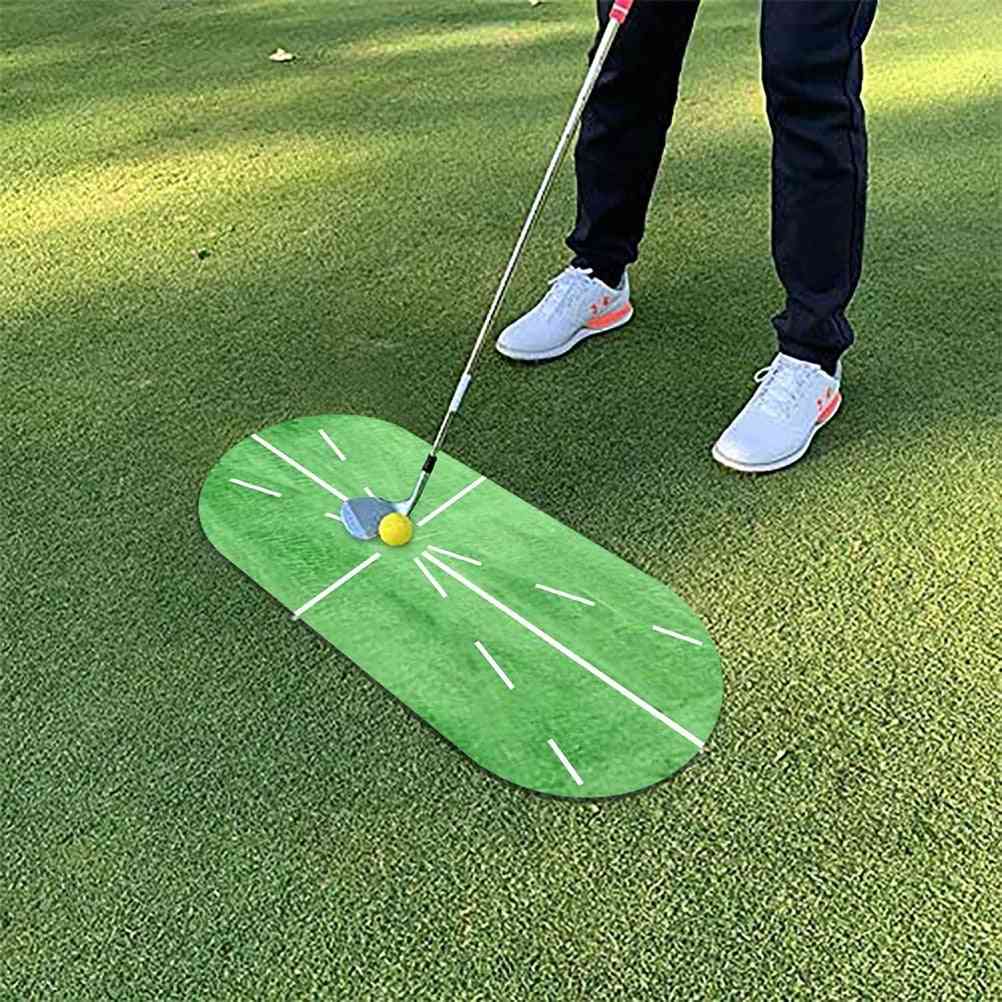 Golfharjoitusharjoitusmatto swing -havaitsemismatto lyöminen golfaajaharjoittelun aputyyny sisätiloissa ulkourheilutarvikkeet