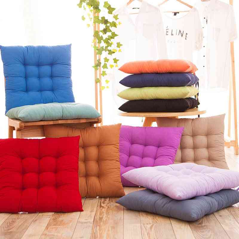 Square Stool Cushions Pearl Cotton Office Computer Chair Protective Mat