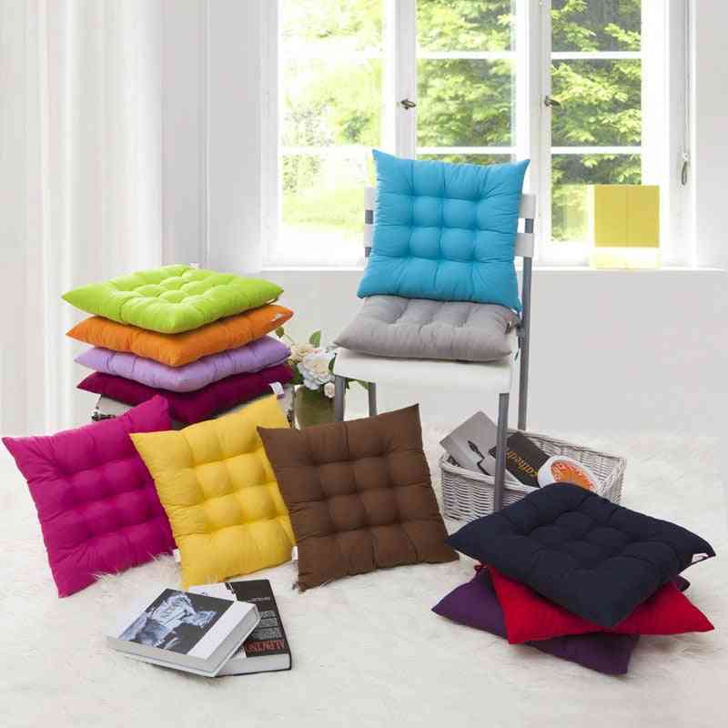 Square Stool Cushions Pearl Cotton Office Computer Chair Protective Mat