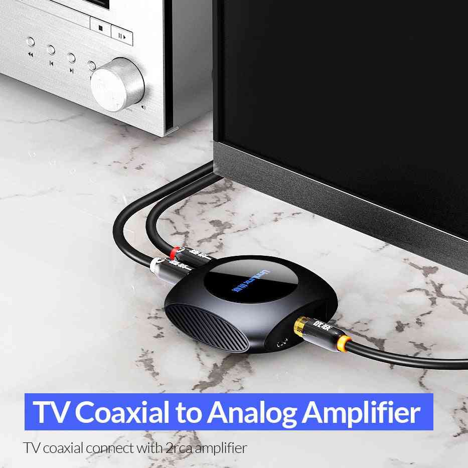 Digital To Analog Audio Converter, Dac Amplifier, Spdif Optical
