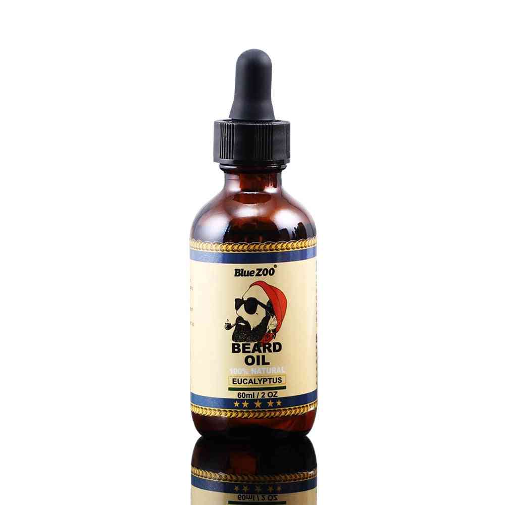 Natural Beard Oil 4 Tastes Beard Wax Balm Hair Loss Products