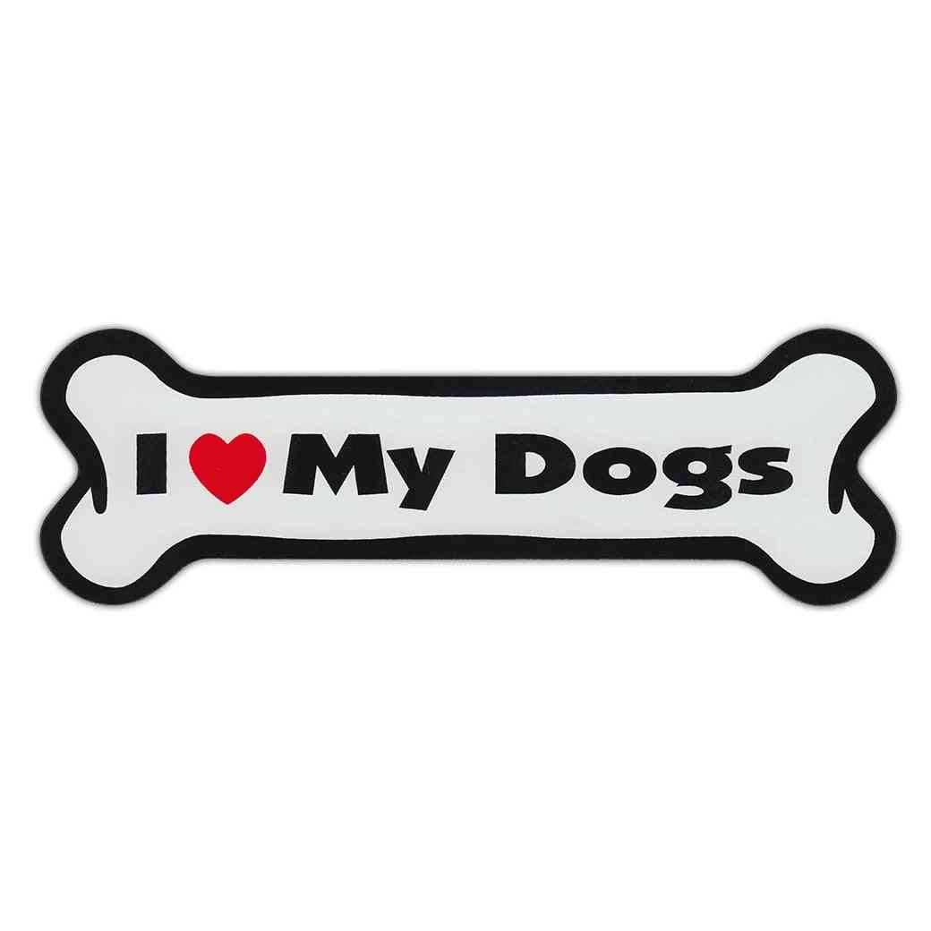 Bone Magnet - I Love My Dogs