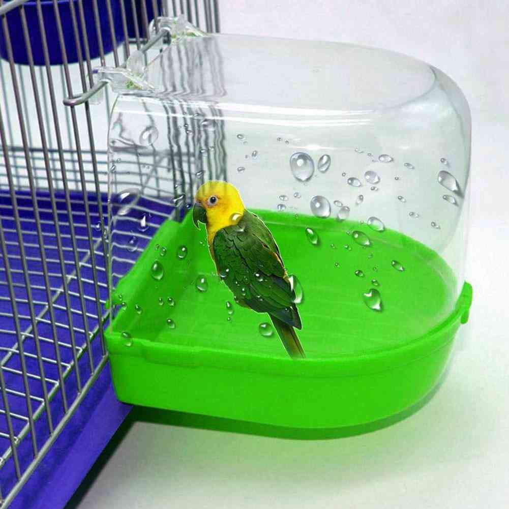 Boîte de bain cage à oiseaux
