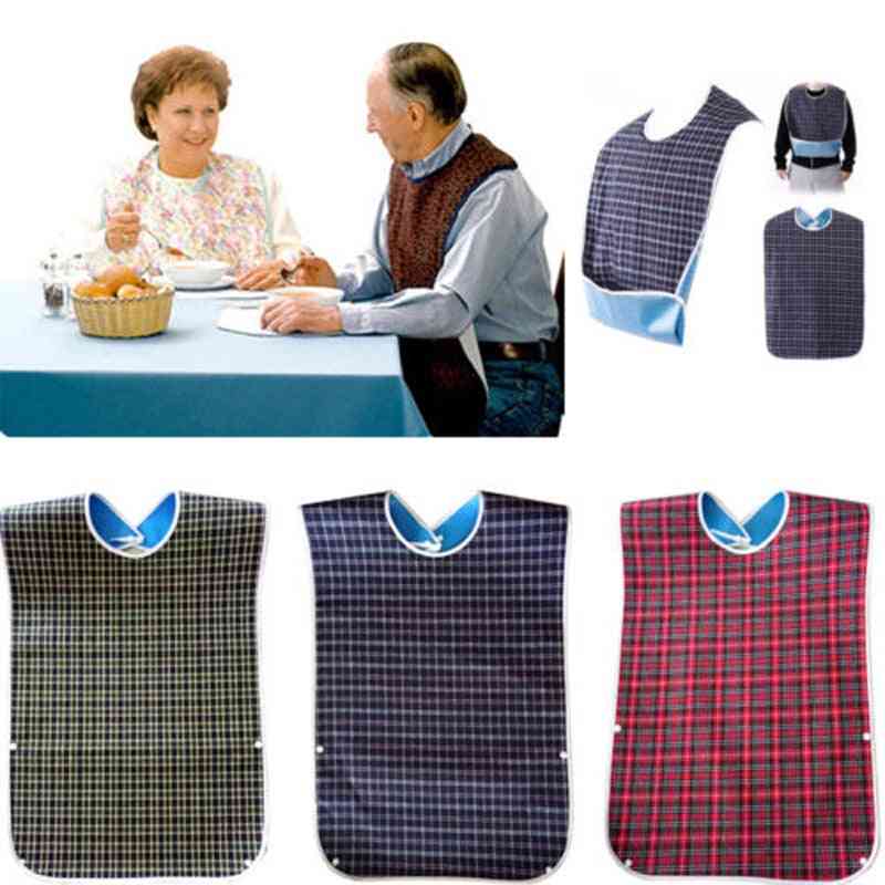 Large Waterproof Adult Mealtime Disability Clothes Bib