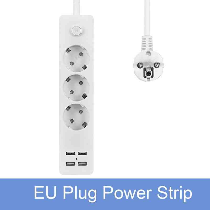 Power Strip Portable Cable Multiple Electric Extension Socket
