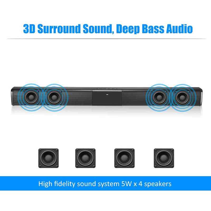 Portable Wireless Bluetooth Speakers For Home Theater