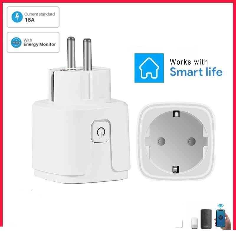Smart Wifi Plug Eu With Power Monitor