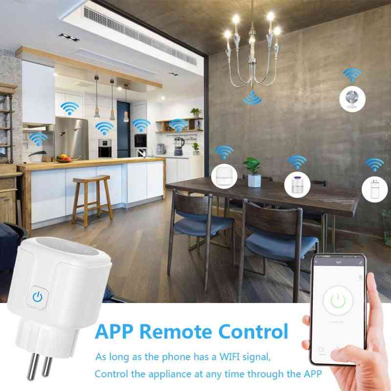 Smart Wifi Plug Eu With Power Monitor