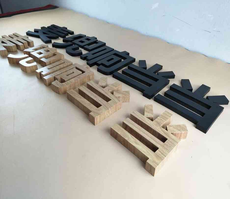 Flat Letters Stainless Steel Cutting Letters