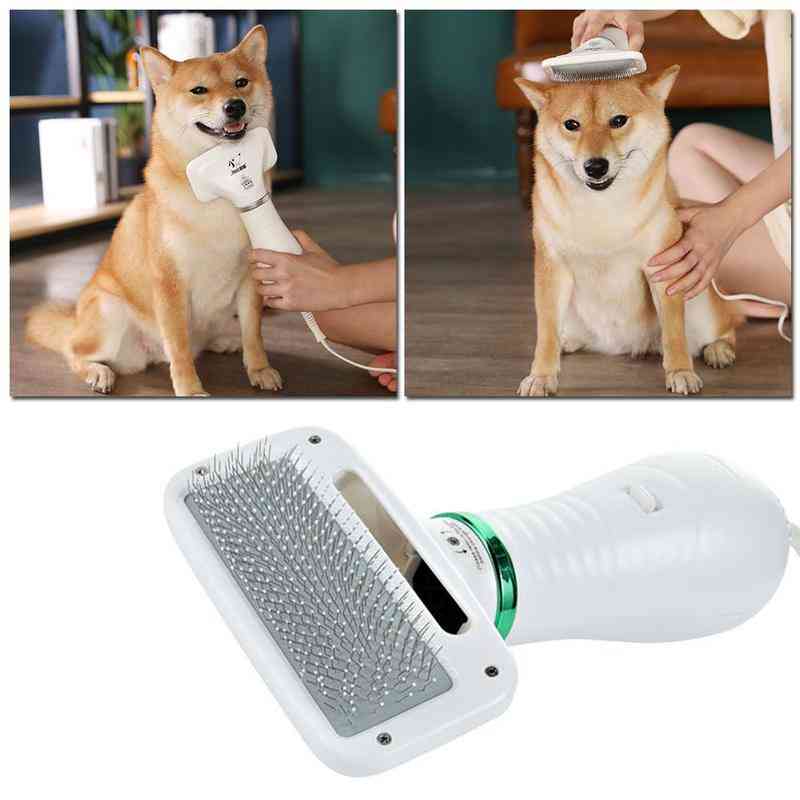 Dog Hair Dryer And Comb Brush
