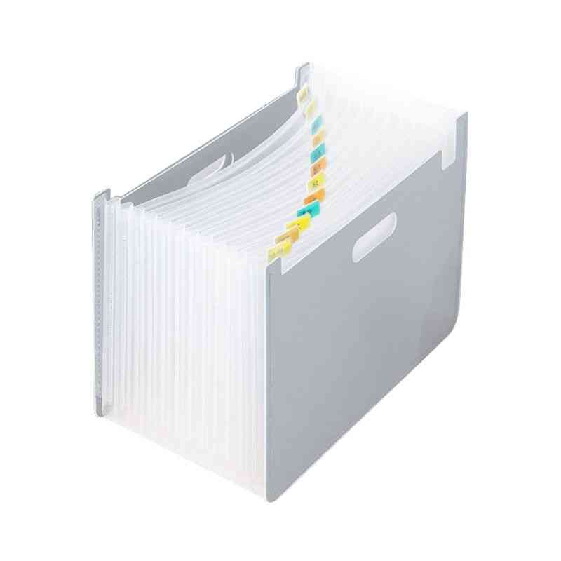 Pockets Expanding File, A4 Document Paper Storage Stationery
