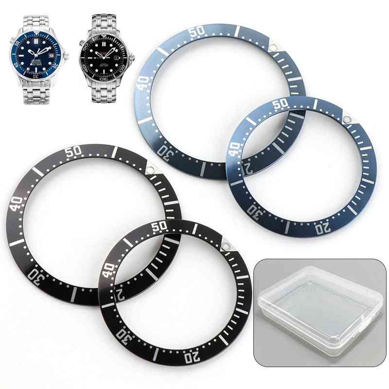Aluminum Bezel, Watch Dial Diver, Parts Watches Replace Accessories Ring