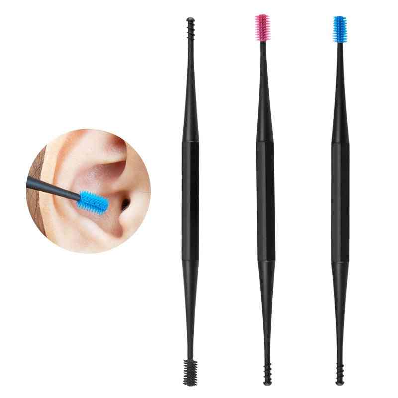 Soft Silicone Double-ended Earpick