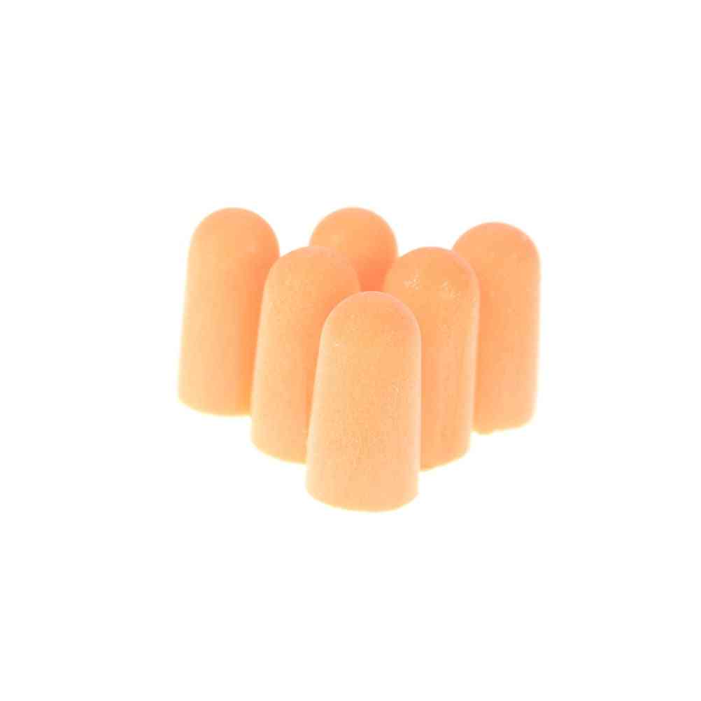 Soft Orange Foam Ear Plugs