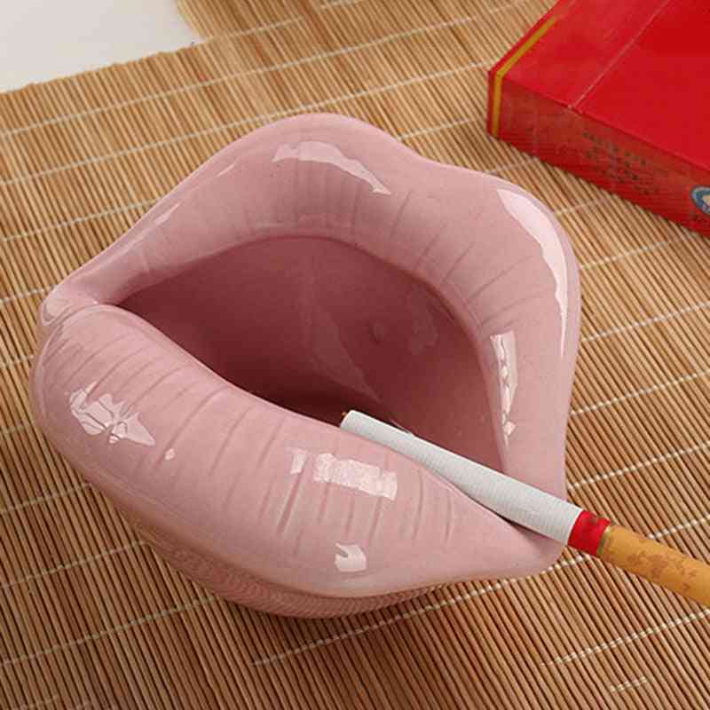 Ashtray Lips Ceramic Ashtray