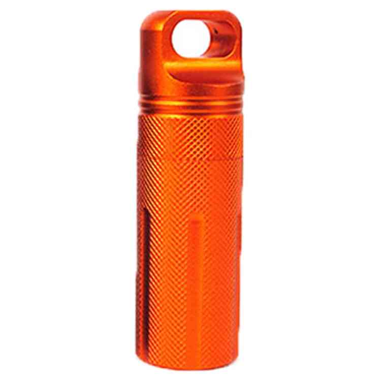 Edc Waterproof Container, Capsule Dry Pill Camp Medicine Holder