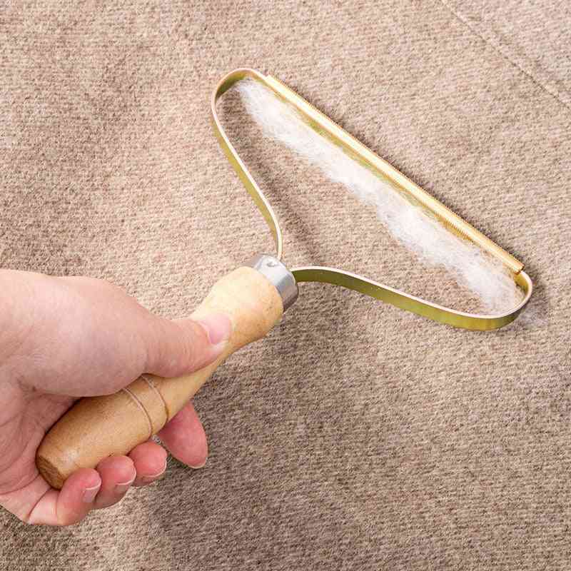 Portable Lint Remover Clothes Fuzz Fabric Shaver Manual Fluff Removing Roller