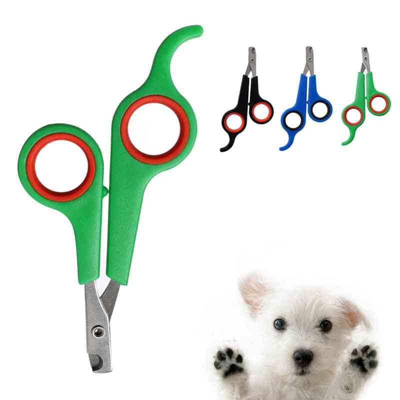Stainless Steel Dogs Cats Claw Nail Scissors Pet Toe Care