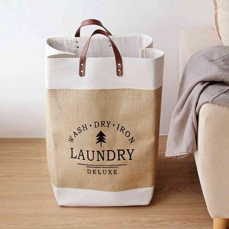 Waterproof Collapsible Laundry Foldable Storage Baskets