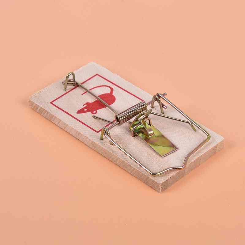 Wood And Metal Reusable Mouse Traps