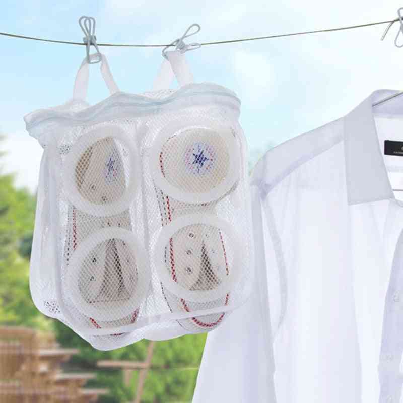 Shoes Washing Tools Dry Sneaker Mesh Laundry Bags
