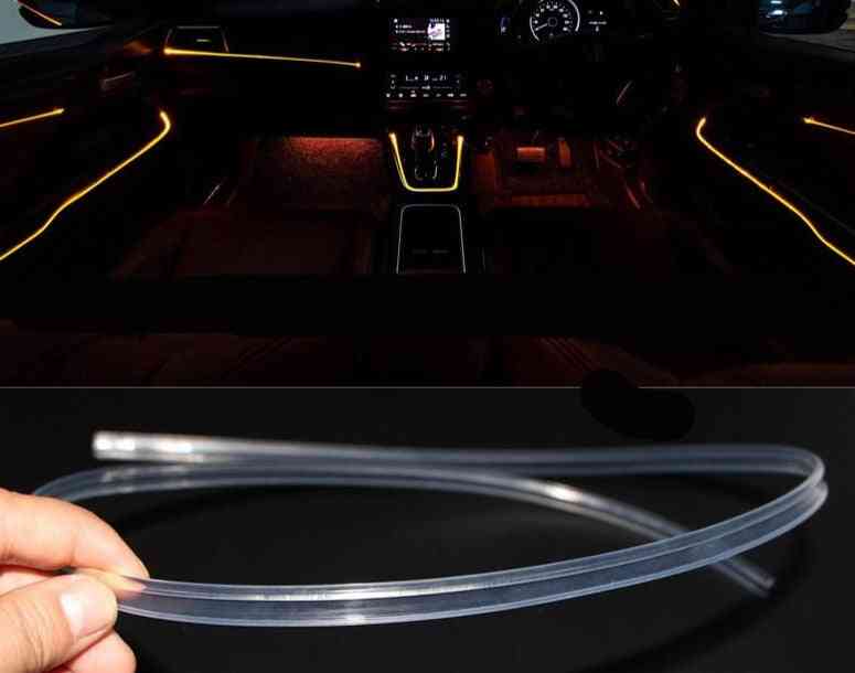 Optisk kabel med skjørt til bil