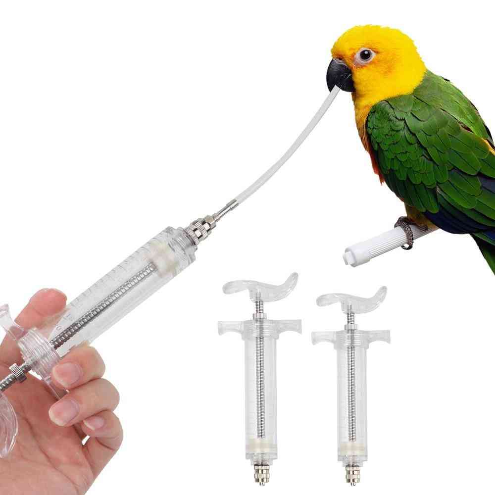 Parrot Feeding Syringe, Adjustable Bird Feeder
