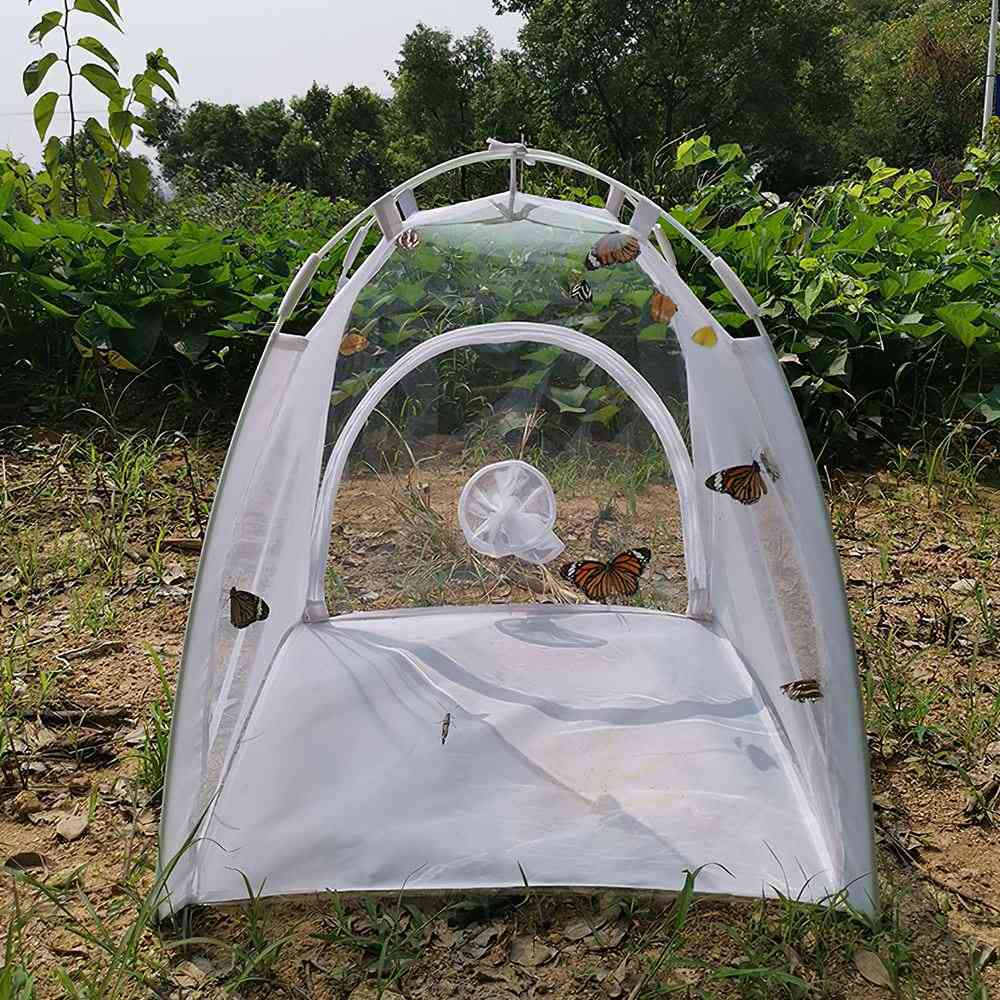 Outdoor Insect Mesh Incubator Butterfly Habitat Cage