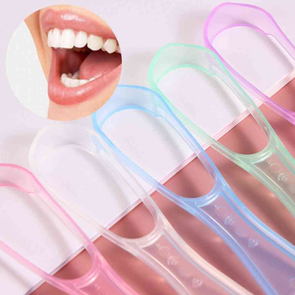 Soft Silicone Tongue Brush Cleaning