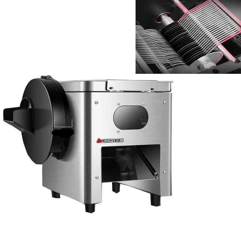 Electric Vegetable Cutter, Stainless Steel Automatic Shredder Slicer Dicing Machine