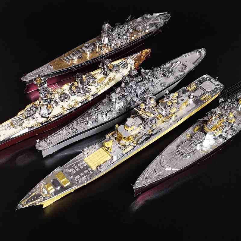 3d 3 Dimensional Assembled Yamato Battleship