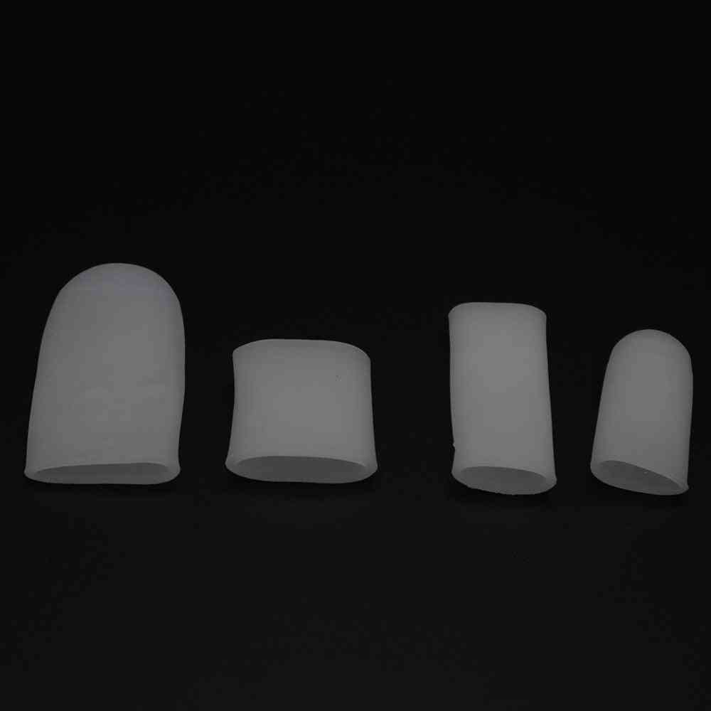 1 Pair Silicone Toe Gel Protector Sleeve Tubes