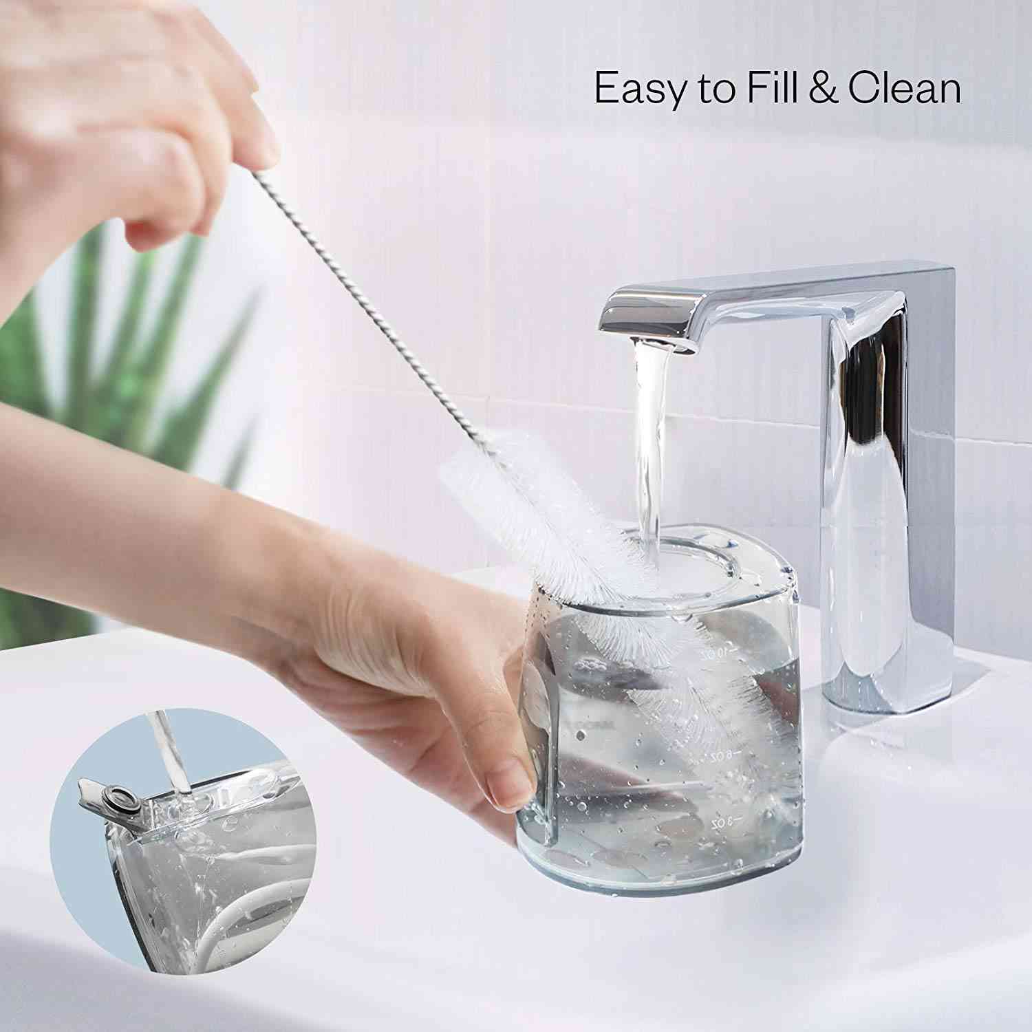 Water Flosser Cordless Dental Oral Irrigator, Waterproof Cleanable Tank For Home, Travel, Teeth Braces